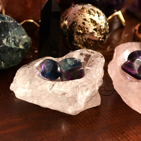 Rock Crystal Bowl - Purity and Energy ✨🌿