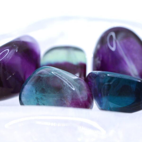 Tumbled fluorite✨Grade A and B