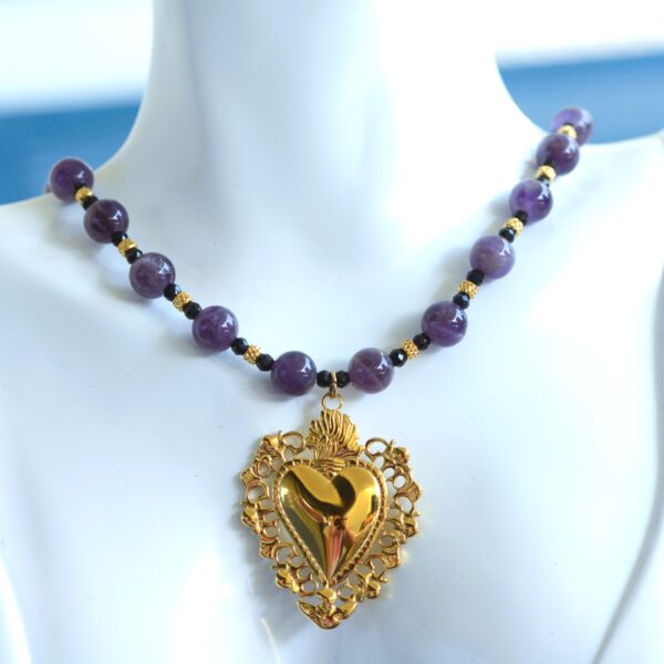 Collier Anna 👑in Ametista - immagine 6