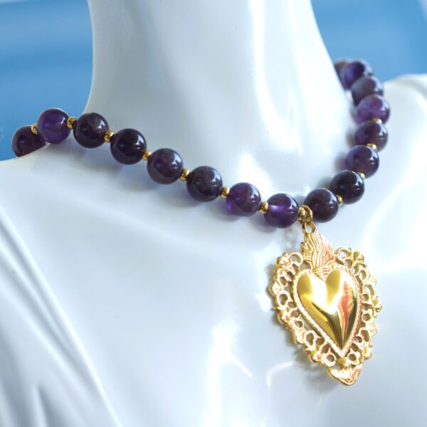 Collier Anna 👑in Ametista - immagine 3
