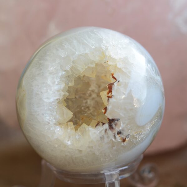 Sfera di Agata con Druse (diverse varianti di druse)✨ - immagine 9
