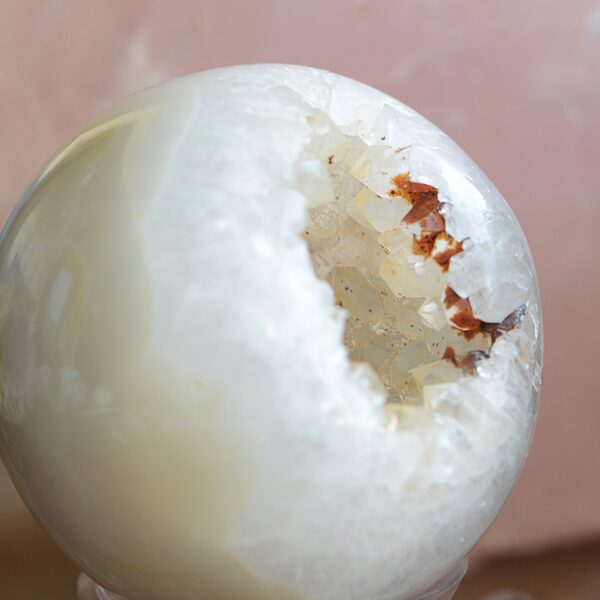 Sfera di Agata con Druse (diverse varianti di druse)✨ - immagine 10