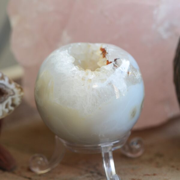 Sfera di Agata con Druse (diverse varianti di druse)✨ - immagine 11