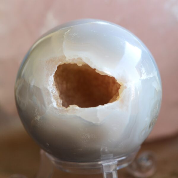 Sfera di Agata con Druse (diverse varianti di druse)✨ - immagine 14