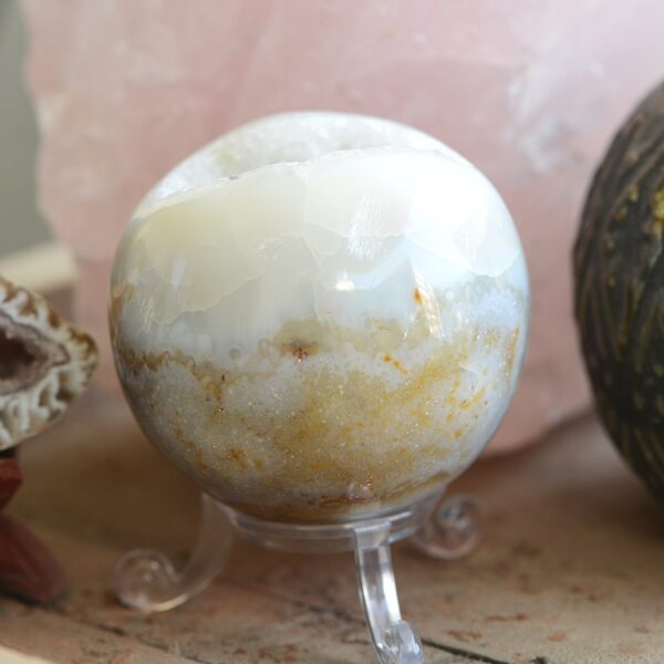 Sfera di Agata con Druse (diverse varianti di druse)✨ - immagine 15
