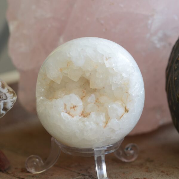 Sfera di Agata con Druse (diverse varianti di druse)✨ - immagine 19
