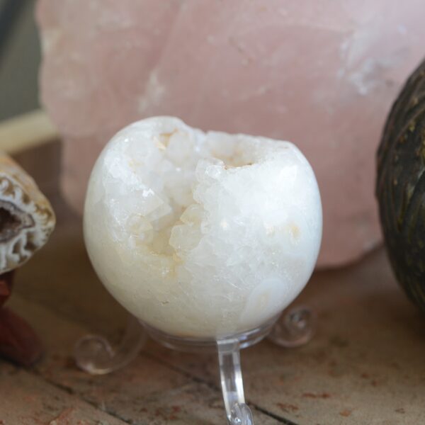 Sfera di Agata con Druse (diverse varianti di druse)✨ - immagine 21