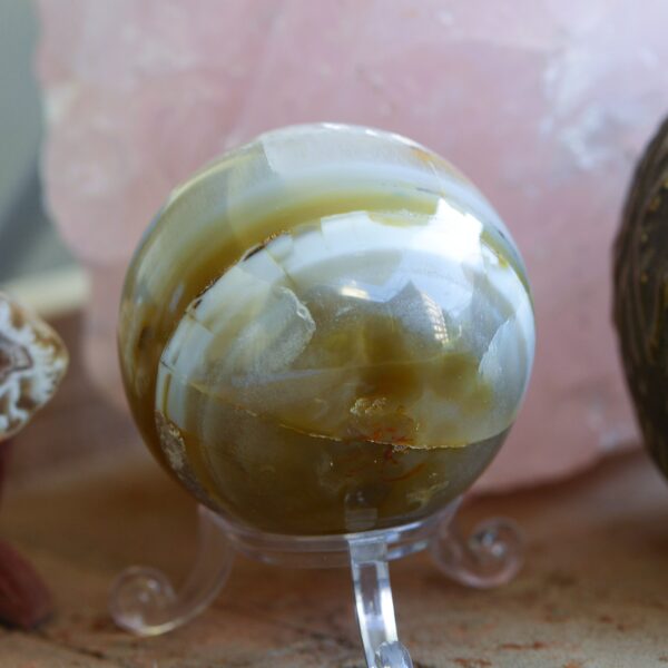 Sfera di Agata con Druse (diverse varianti di druse)✨ - immagine 25