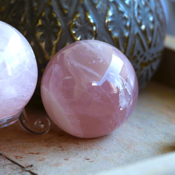 Rose Quartz Sphere✨