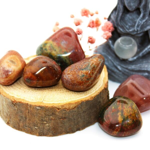 Tumbled Jasper (Fancy, Australian, Red)❤️ - Image 3