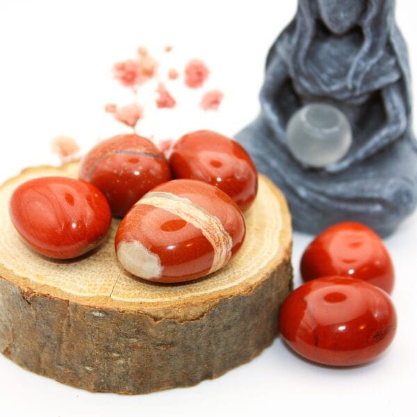 Tumbled Jasper (Fancy, Australian, Red)❤️ - Image 2