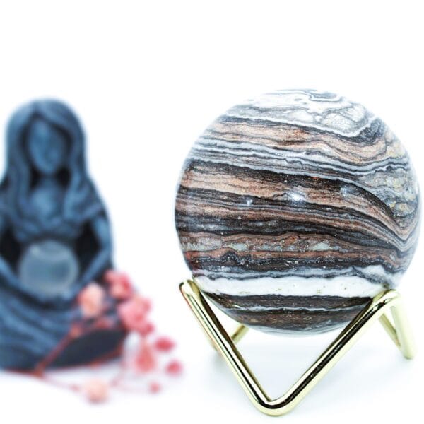 Dalmatian Jasper Ball - Image 4