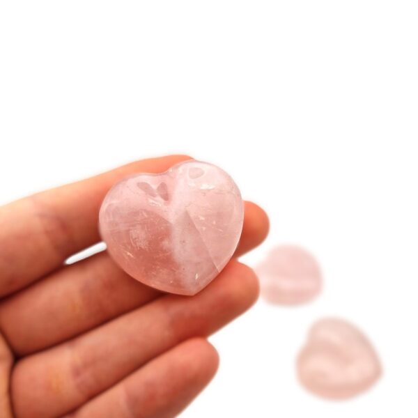 Rose Quartz or Labradorite Little Heart❣️ - Image 2