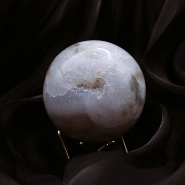 Sfera di Agata con Druse (diverse varianti di druse)✨
