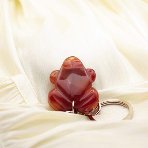 Natural Stone Frog Keychain🐸(variants) - Image 4