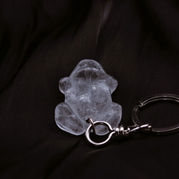 Natural Stone Frog Keychain🐸(variants) - Image 3