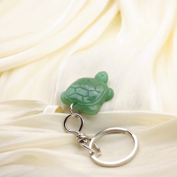 Tortoise Keychain🐢in Natural Stone (variants) - Image 4