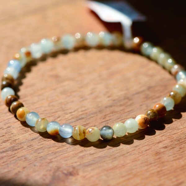 Bracciale in perline di cristallo (4 mm diametro) - diverse varianti🌿❤️‍🔥 - immagine 27
