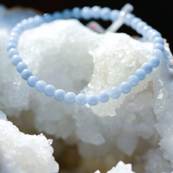 Bracciale in perline di cristallo (4 mm diametro) - diverse varianti🌿❤️‍🔥 - immagine 25
