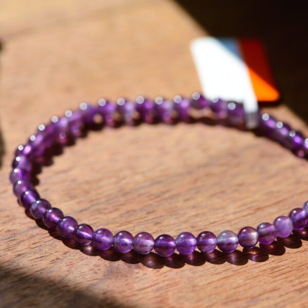 Bracciale in perline di cristallo (4 mm diametro) - diverse varianti🌿❤️‍🔥