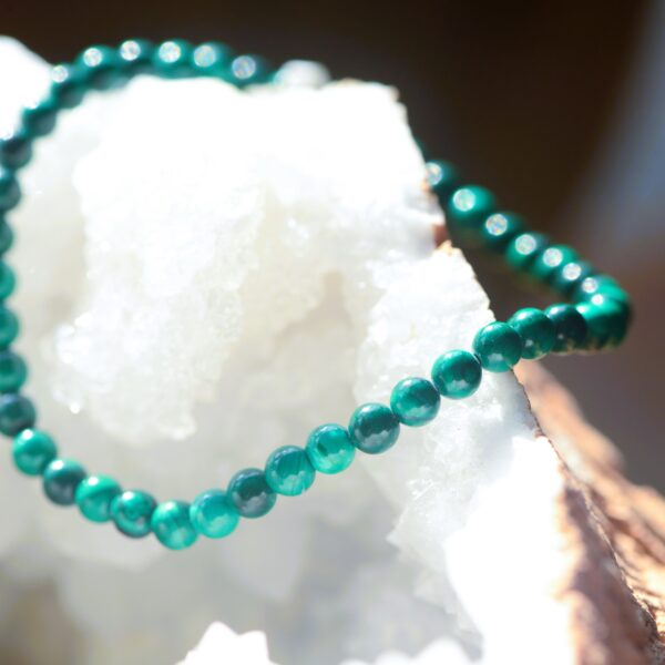 Bracciale in perline di cristallo (4 mm diametro) - diverse varianti🌿❤️‍🔥 - immagine 5