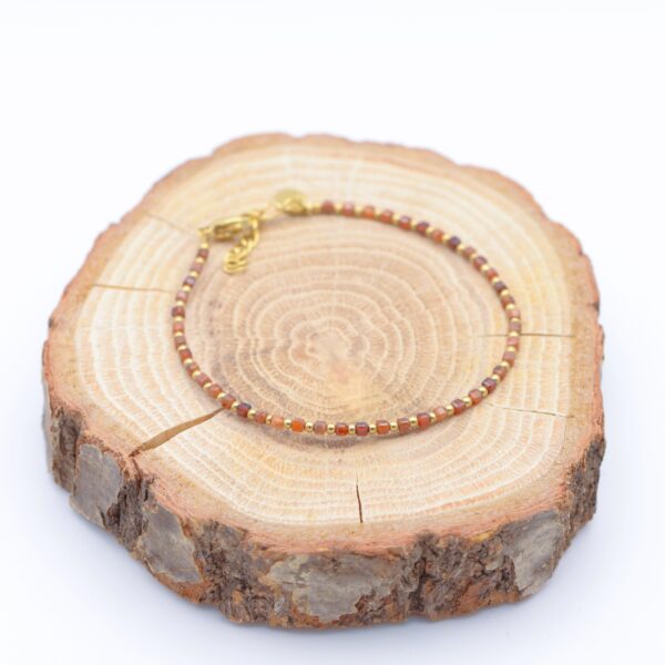 Bracciale Amélie (Corniola/Agata verde/Sodalite) - immagine 9