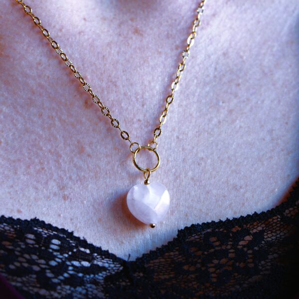 Collana Ginevra🪽Ametista o Agata - immagine 2