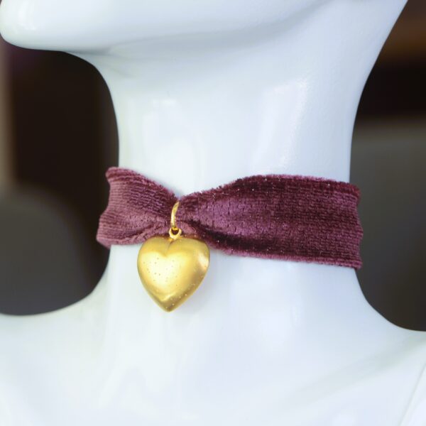 Choker con Cuore in Argento 925💛 - immagine 2