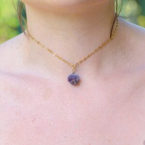 Collier con Rosa di Ametista🌹