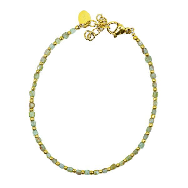 Bracciale Amélie (Corniola/Agata verde/Sodalite) - immagine 5