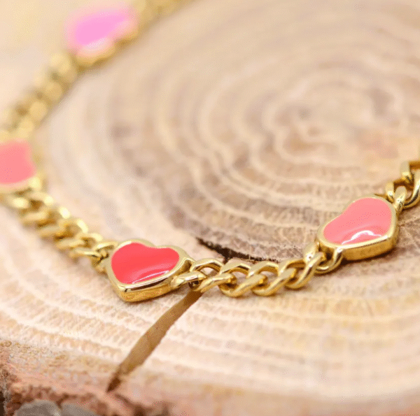 Bracciale catena Love - immagine 2