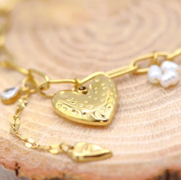 Bracciale Perle e Cuori - immagine 4