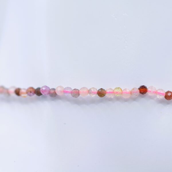 Evelyne necklace (agate/apatite/tourmaline)✨ - Image 3