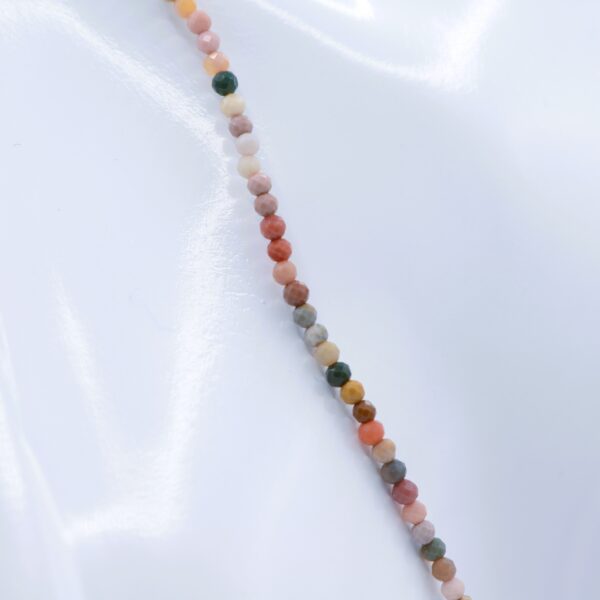 Evelyne necklace (agate/apatite/tourmaline)✨ - Image 7