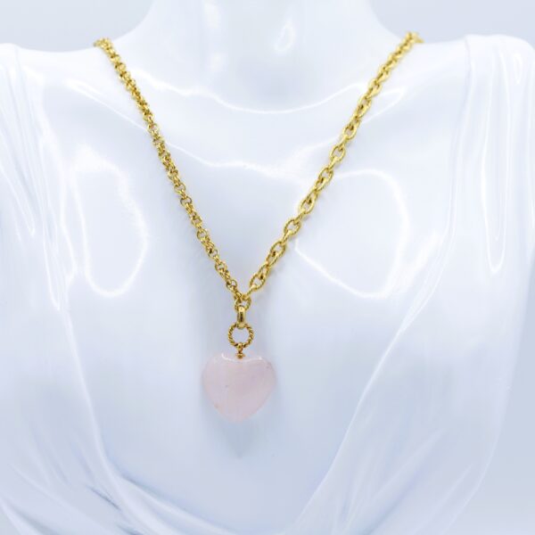 Necklace Crystal❤️Quarzo Pink