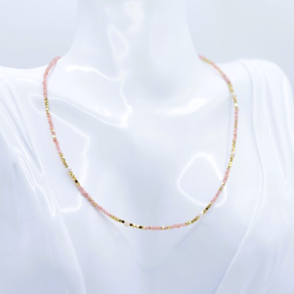 Collier Angel🪽(Amethyst/Tiger's Eye/Rose Quartz/Diaspro) - Image 6