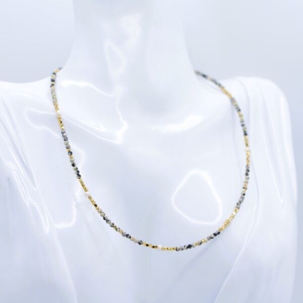Collier Angel🪽(Amethyst/Tiger's Eye/Rose Quartz/Diaspro) - Image 4