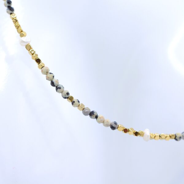 Collier Angel🪽(Amethyst/Tiger's Eye/Rose Quartz/Diaspro) - Image 5