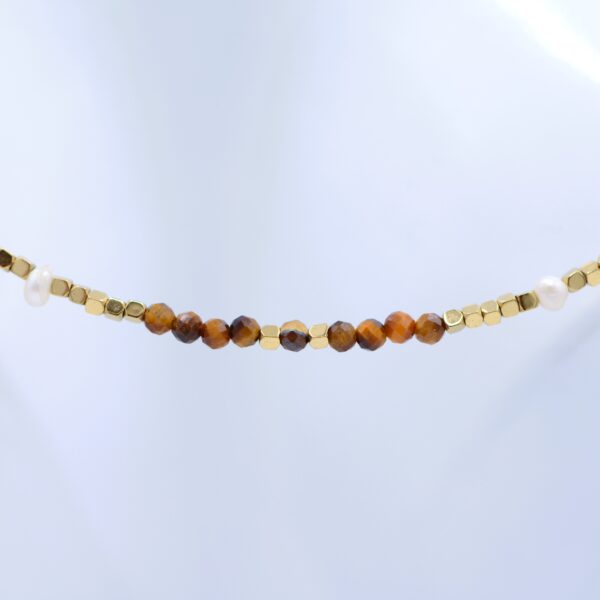 Collier Angel🪽(Amethyst/Tiger's Eye/Rose Quartz/Diaspro) - Image 2