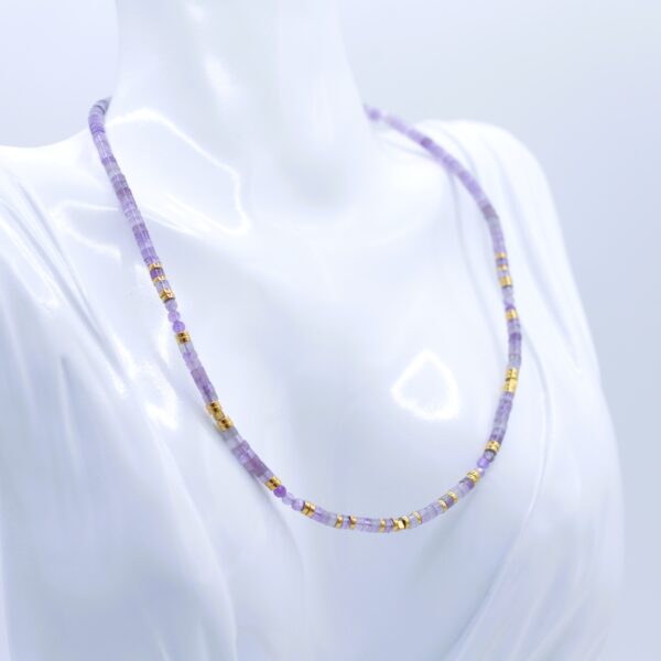 Necklace Sibille❤️‍🔥in Amethyst - Image 3