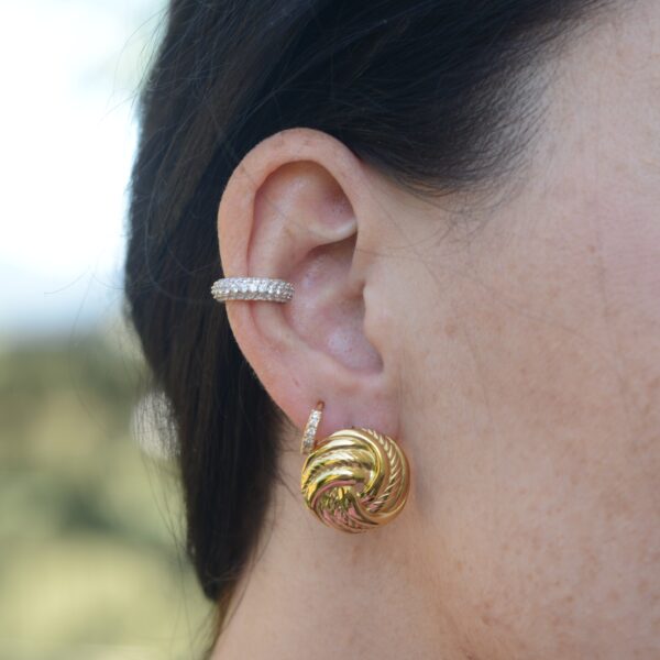 Gold Knots Earrings