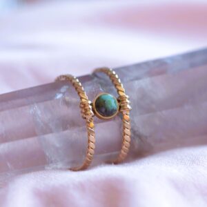 Anello Pietra in Turchese Africano✨