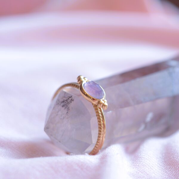 Anello ovale di Ametista💜 - immagine 2