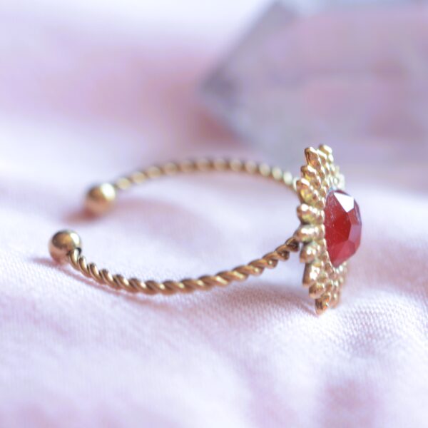 Sun Stone ring from Corniola❤️ - Image 2