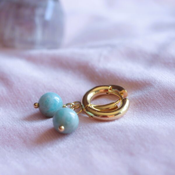 Jane✨(rose quartz, amethyst, amazonite) earrings - Image 10