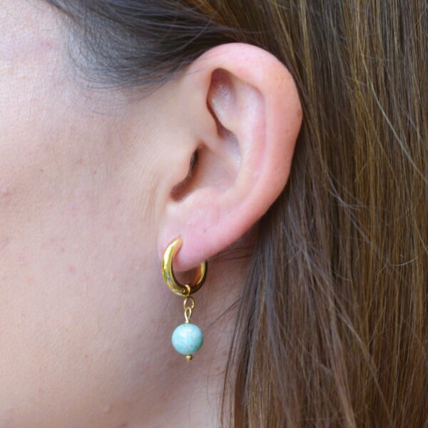 Jane✨(rose quartz, amethyst, amazonite) earrings - Image 9