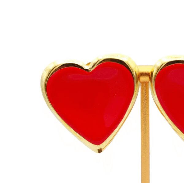 Orecchini Red Love - immagine 2