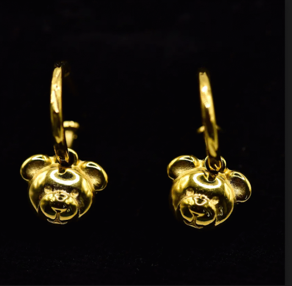 Teddy Bear Earrings - Image 4