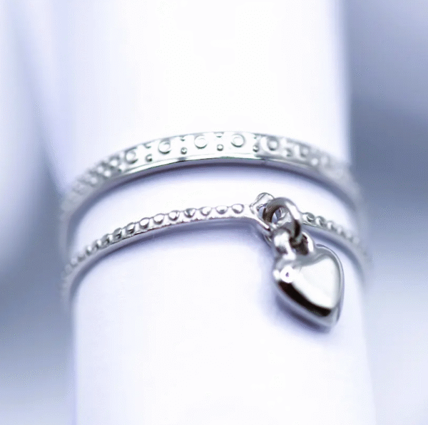 Anello le due vie del Cuore - immagine 3