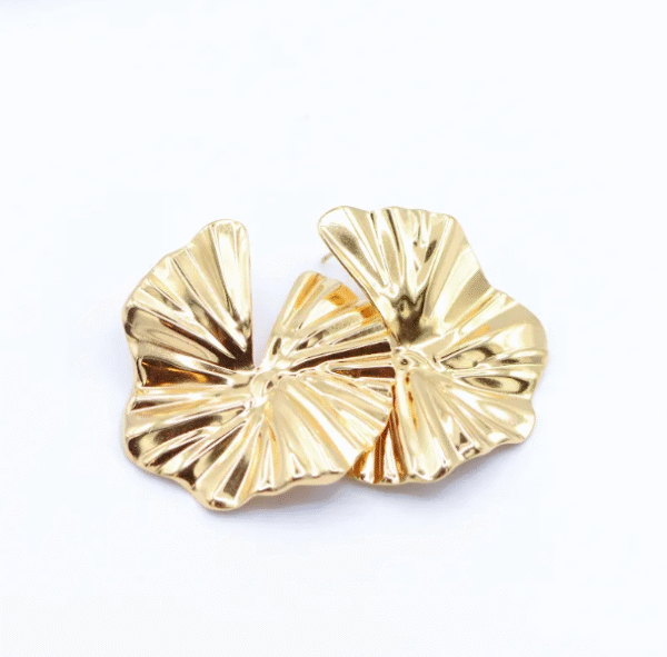 Water Lily Earrings - Image 3